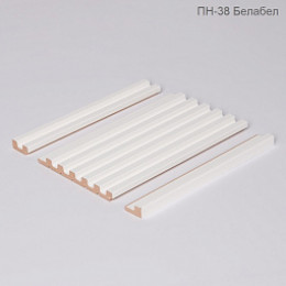 Реечная панель МДФ модель ПН-38 (4 цвета)