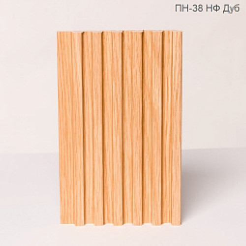 Реечная панель МДФ модель ПН-38 (4 цвета)