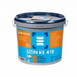 Клей для винила и ПВХ покрытий UZIN KE 418 (6кг)