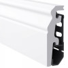 Плинтус ПВХ белый Arbiton Vega P0620 60x20x2400мм