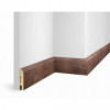 Плинтус МДФ Cosca decor WP07 Дуб Лава экошпон 80x16x2400мм