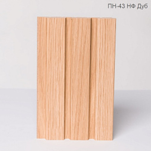 Реечная панель МДФ модель ПН-43 (6 цветов)