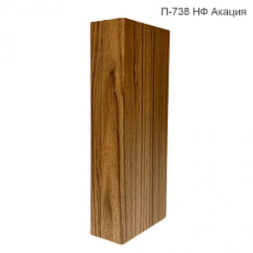 Реечная перегородка из МДФ модель П-738 (4 цвета)