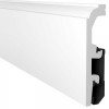 Плинтус ПВХ белый Arbiton Vega P0910 90x20x2400мм