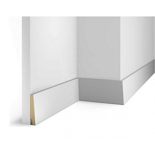 Плинтус МДФ под покраску Cosca decor AP06 83x16x2400мм