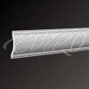 Молдинг гипсовый EViRO Модель 14 без орнамента 72x12x1000мм