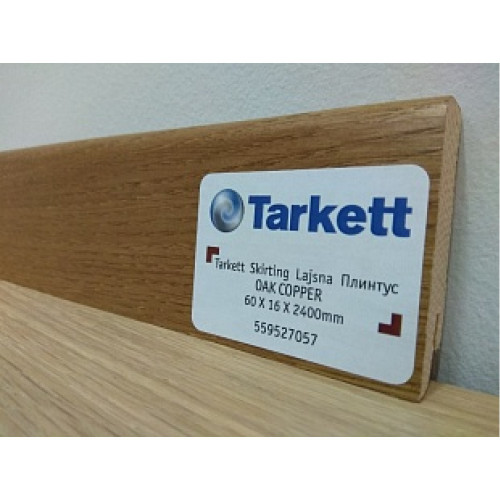 Плинтус Tarkett Дуб Медный 60x16x2400мм