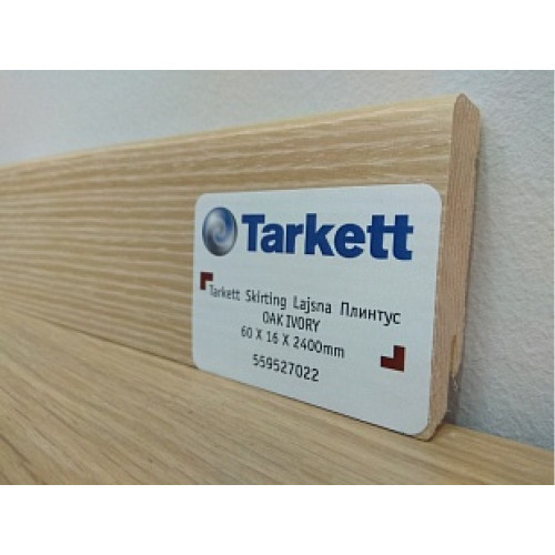 Плинтус Tarkett Дуб Айвори 60x16x2400мм
