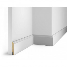 Плинтус МДФ под покраску Cosca decor AP07 80x16x2400мм
