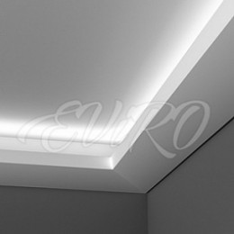 Карниз гипсовый EViRO Модель 12 под LED 74x171x1000мм