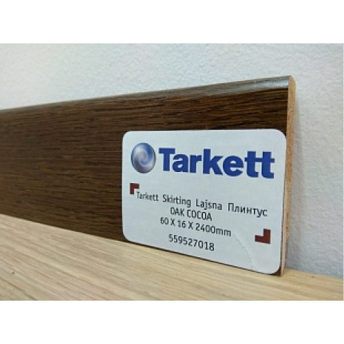 Плинтус Tarkett Дуб Какао 60x16x2400мм